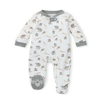 Burt's Bees Baby novorođenče, organski pamuk, spavanje, igranje pidžame