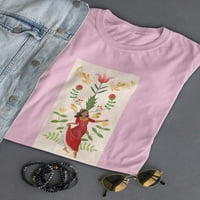 Ženska cvjetna plesna majica-A-Line, Ženske Plus veličine
