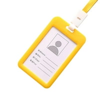 Prijenosni Plastični držač ID-a zaposlenika u boji, oznaka s imenom, remen za vrat