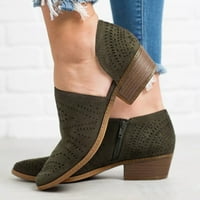 Sandale veličine u ženskoj cipeli čizme s niskim potpeticama s izrezima ženske Ležerne kožne sandale s patentnim