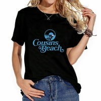 Majica za plažu s grafičkim printom