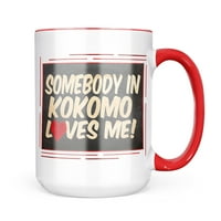 Neonblond, netko u Kokomu me voli, šalica iz Indiane poklon je za ljubitelje kave i čaja