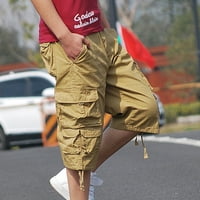 Auroural muškarci Kratke hlače modni čovjek casual Sport Band Ljetne hlače Solidne aktivne odjeće kratke hlače