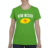 Normalno je dosadno - ženska majica kratka rukava, do žena veličine 3xl - New Mexico