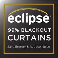 Eclipse naya geometrijski ispis zatamnjenja štapa džep s jednim prozorom zavjesa, nebo, 95