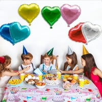 * Rođendanska zabava balon s breskvastim srcem u obliku ljubavi ukras za vjenčanje balon + Zelena