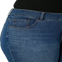 Ženske Capri hlače u veličini u veličini Plus srednje veličine redovnog kroja