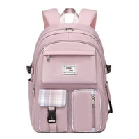 Pudcoco School Laptop Backpacks Veliki kapacitet Školska torba s fakultetskim ruksakom putovanja Daypack