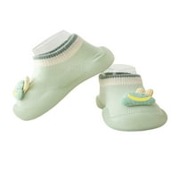 Dječje čarape za bebe, Cipele za prve hodalice, pletene gornje kućne cipele, slatke ravne cipele, udobne za hodanje,