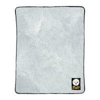 Pittsburgh Steelers baca pokrivač, dvotonaste šerpe, 55 70