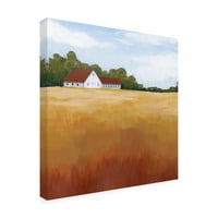 Grace Popp 'Prairie Premise I' Canvas Art