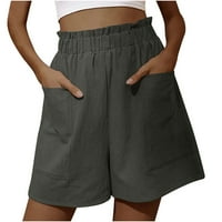 Ženske kratke hlače na rasprodaji ženske modne hlače sportske kratke hlače džepne hlače udobne traperice visokog