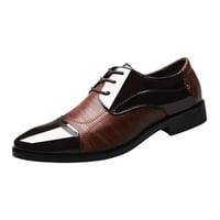 Muške cipele u veličini, Plus Size, Ležerne ravne cipele s niskim potpeticama, jednobojne, britanski stil, poklon