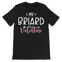 Moj Briard je moja majica za Valentinovo
