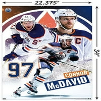 Zidni poster Edmonton Oilers-Connor McDavid, 22.375 34