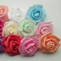 25 50 umjetne ruže od poliuretanske pjene s cvjetnom glavom _ vjenčani dekor za dom i sobu