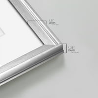 Wexford Home Ruckus I Premium Framed Print, 26,5 36.5 - Spreman za objesiti, srebro