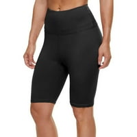 Sportske kratke hlače za žene, ženske sportske biciklističke kratke hlače s prednjim izrezom visokog struka, gamaše