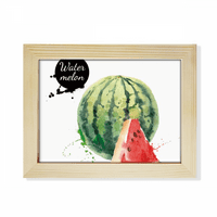 Voće lubenice Ukusno zdravo akvarel radne površine foto okvira slika Umjetnička ukras slika