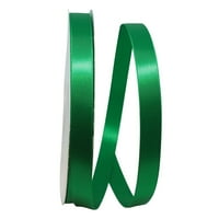 Papirna dvostrana poliesterska smaragdno zelena satenska vrpca, 3600 0.62