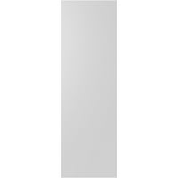 Ekena Millwork 18 W 79 H TRUE FIT PVC Horizontalni sloj uokviren modernim stilom Fiksni nosači, gromoglasni granici