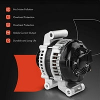 -Premium alternator kompatibilan s Dodge Stratus Chrysler Sebring 2.4L 2,7L, 12V 120amp CW 6-utopljenik, zamijenite