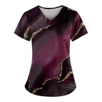 Rasprodaja ženskih vrhova ispod $ Plus-size bluza u obliku slova u, Ležerne cvjetne majice kratkih rukava, labavi