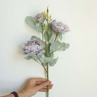 Lažni lažni cvijet Zapadne ruže božur za mladence vjenčani dekor za dom