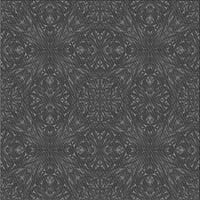 Ahgly Company Unutarnji kvadratni uzorak uljane prostirke crne površine, 4 'Trg