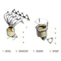 Katalitički pretvarač pogodan za odabir: 2002-in, 2002 - in