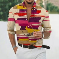 Modne casual muške košulje u A-listi, dizajnerske proljetne i ljetne muške Ležerne havajske košulje s printom