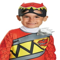 Klasični kostim moćni rendžeri Dino Charge za odijevanje dječaka u crveno odijelo Ranger - 3ND-4ND