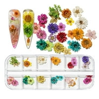 Nail art suho cvijeće suho cvijeće Mini cvijeće Pribor za umjetnost noktiju 3. aplikacija za ukrašavanje noktiju