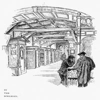 Oksford: knjižnica Bodleian. Crtež, 91890, Ernest Stamp. Ispis plakata iz