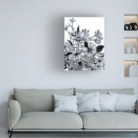 Emma Scarvey 'Wildflower Tangle I' Canvas Art