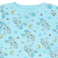 Blue's Clues Boy Boy Boy Pamučna majica, kratka i gaća pidžama, 4-komad, veličine 9-24m