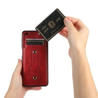 Dizajnirana Torbica za novčanik od 5 do 5 s podesivim remenom za zapešće, postoljem za kreditne kartice Od PU