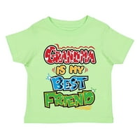 Odjeća za mlade za malu djecu baka je najbolji prijatelj djece dječja majica s okruglim vratom
