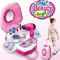 Toaletni stolić za djevojčice koji se pretvaraju da igraju šminku za djevojčice Prijenosne igračke Torbica za