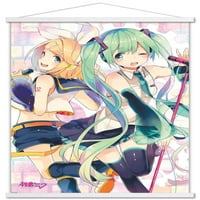 Zidni poster Hatsune Miku-Duo s magnetskim okvirom, 22.375 34