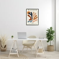 Stupell Industries Matisse Abstract Out Out Oftions Tradicionalno slikanje 30, dizajnirao Ros Ruseva