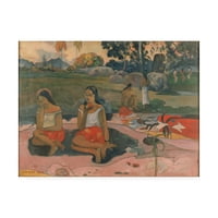 Zaštitni znak likovna umjetnost 'Sveto proljeće' platno umjetnost od strane Gauguin