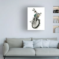 Annie Warren 'Motocikli u tinti I' platno umjetnost
