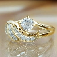 Obljetnički prstenovi Pribor cirkonij Modni dijamantni nakit europski prstenovi Američki dijamantni prstenovi