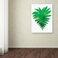 Zaštitni znak likovna umjetnost 'Palm Leaf 1' platno umjetnost od ljeta tali hilty