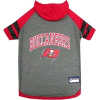 Kućni ljubimci First NFL Tampa Bay Buccaneers NFL Hoodie majica za pse i mačke - Cool majica, timovi - velika