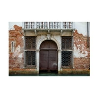 Laura Denardo 'Prozori i vrata Venecije X' Canvas Art