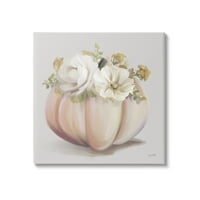 Stupell Industries prekrasne bijele ruže cvjetovi buket apstraktna vaza slika 24, dizajn by house fenway