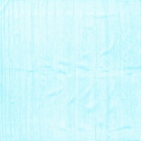 Ahgly Company Unutarnji pravokutnik čvrsto svijetlo plava prostirka moderne prostirke, 8 '10'