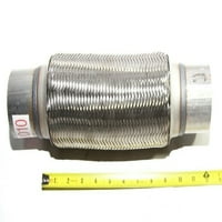 Priključak cijevi 2 9 10 dvostruka pletena cijev od nehrđajućeg čelika, Ukupna duljina 14